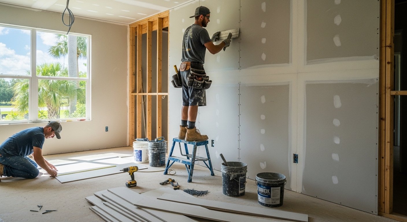 spring hill drywall repair photo
