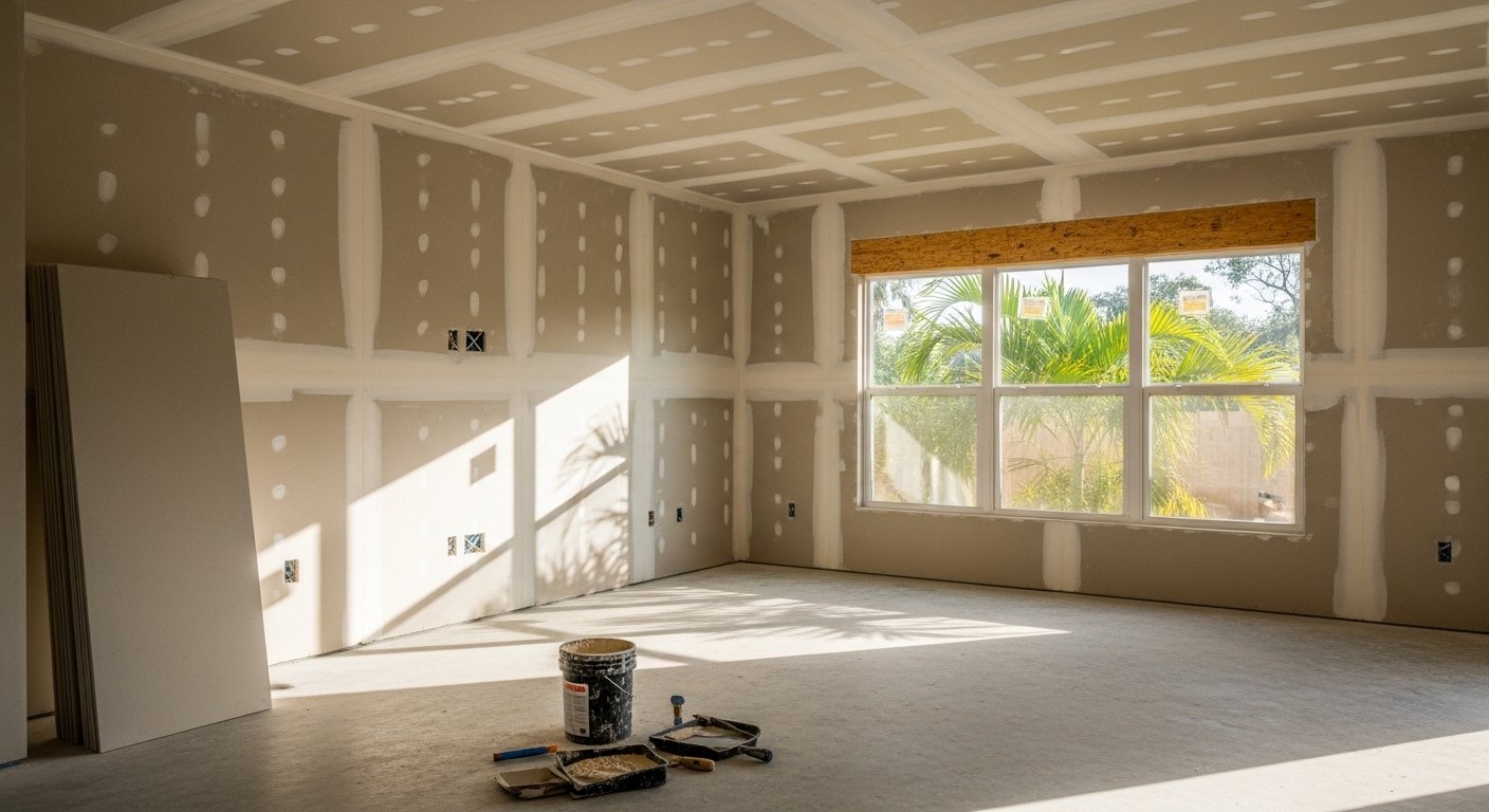 brandon drywall repair photo