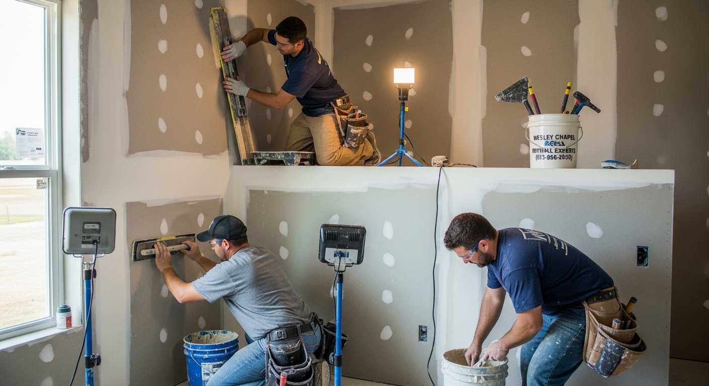 can drywall be repaired or replaced photo