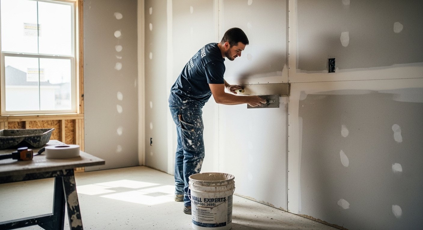 drywall finishing photo